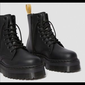 New Dr. Martens Vegan Jadon II mono platform boots